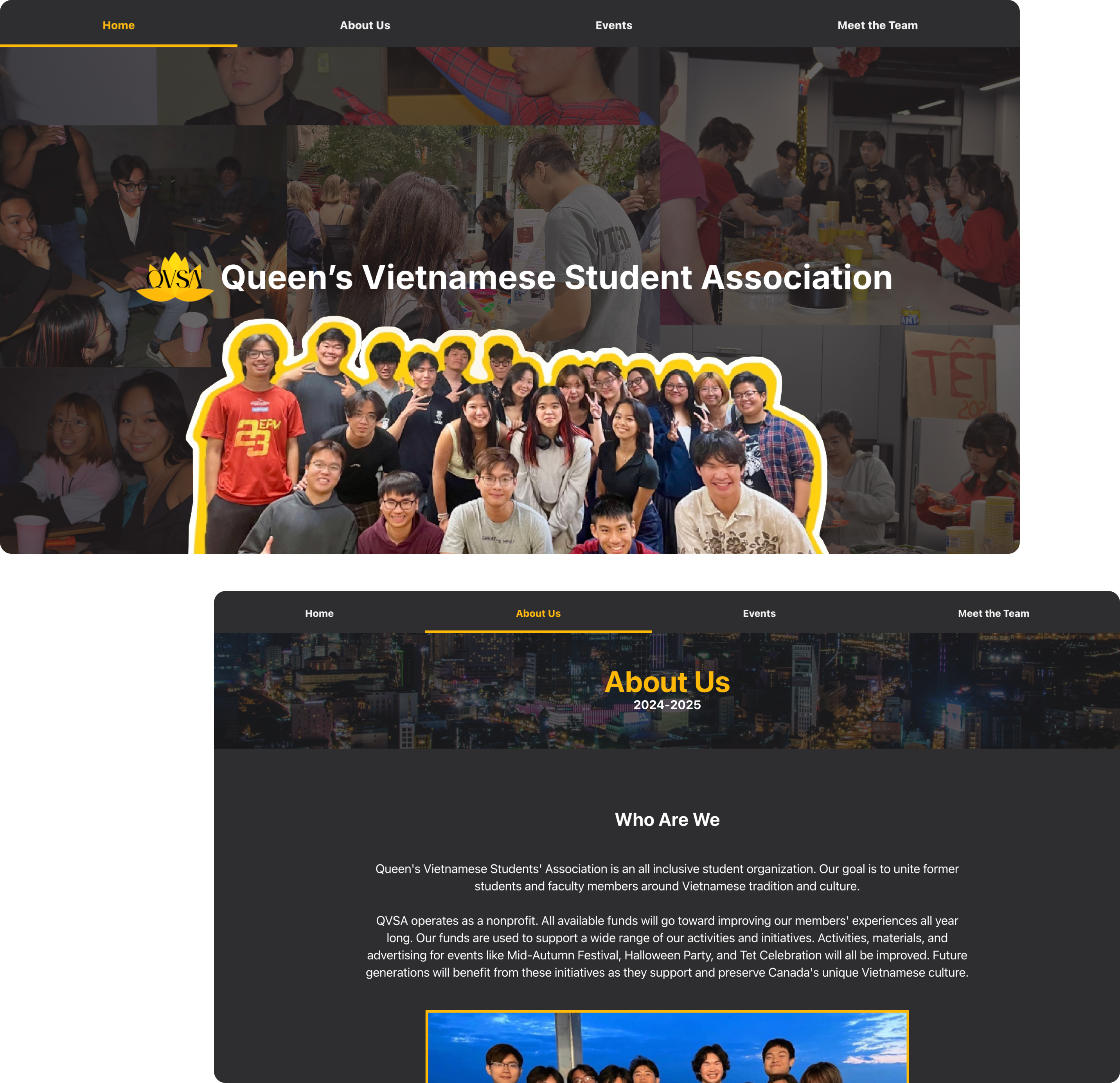 Picture of the QWIC website